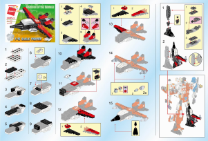 Manual Qman set 1405 Creative Master F-15 Eagle fighter