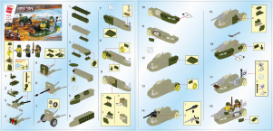 Handleiding Qman set 1701 Combat Zones Strandinvasie