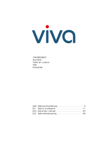 Manual Viva VVK26R36E0 Hob
