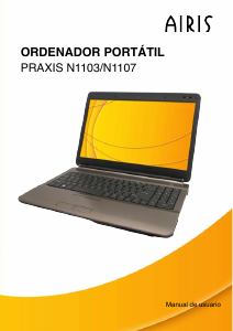 Manual Airis Praxis N1103 Laptop