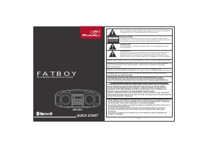 Handleiding SDigital Fatboy Stereoset