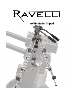 Manual Ravelli AVTP Tripod