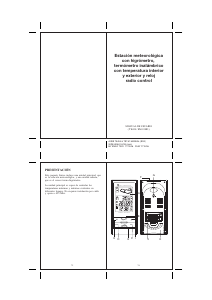 Manual de uso Airis EM-01HG Estación meteorológica