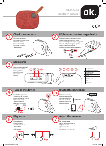 Manual de uso OK OBS2040-R Altavoz