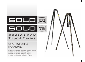 Manual Miller Solo 75 Tripod