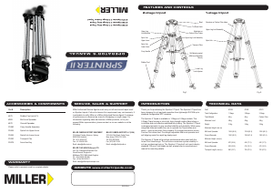 Manual Miller Sprinter II Tripod