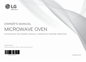 Manual LG MH6044V Microwave