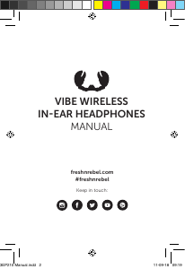 Manual de uso Fresh'n Rebel Vibe Auriculares