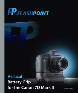 Handleiding Flashpoint FPBGBGE16 (Canon 7D Mark II) Battery grip