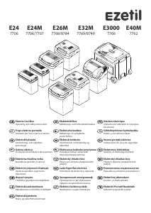 Manual Ezetil E24M Caixa térmica