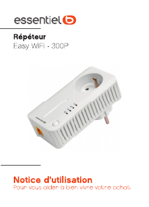 Mode d’emploi Essentiel B Easy WiFi 300P Répéteur