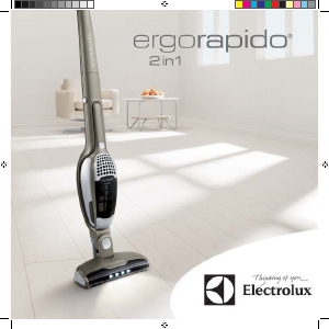 Kullanım kılavuzu Electrolux ZB2943 ErgoRapido 2in1 Elektrikli süpürge