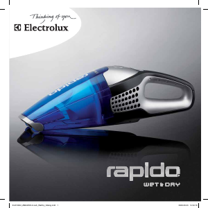 Руководство Electrolux ZB4104WD Rapido Ручной пылесос