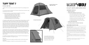 Manual BlackWolf Tuff 7 Tent
