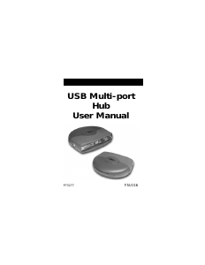 Handleiding Belkin F5U116 USB hub