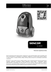 Instrukcja Sencor SVC 6900GR Odkurzacz