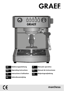 Brugsanvisning Graef ES 850 Marchesa Espressomaskine