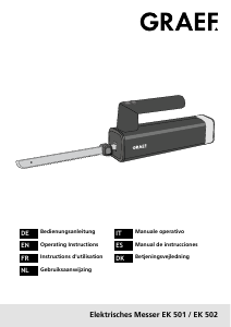 Bedienungsanleitung Graef EK 501 Elektromesser