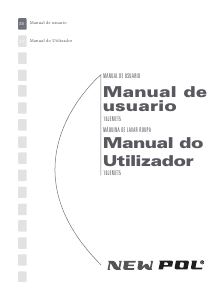 Manual de uso New Pol 10JEMET5 Lavadora