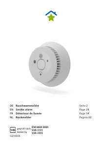 Handleiding eQ-3 SmartHome Rookmelder