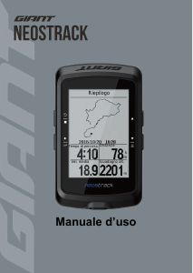 Manuale Giant NeosTrack Ciclocomputer