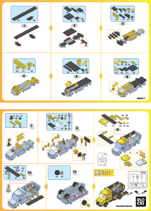 Manual Blocki set KB0211 MyCity Service truck