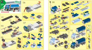 Handleiding Blocki set KB6409 MyCity Vrachtwagen