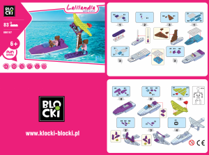 Manual Blocki set KB0187 Lalilandia Watersports