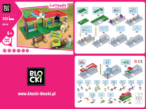 Manual Blocki set KB0186 Lalilandia Horse stables