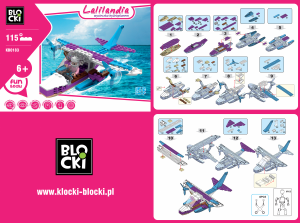 Manual Blocki set KB0183 Lalilandia Water jet