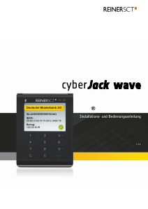 Bedienungsanleitung ReinerSCT cyberJack Wave Kartenleser