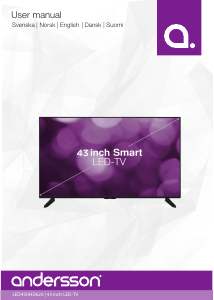 Manual Andersson LED43UHD620 LED Television