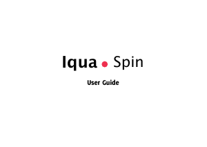 Handleiding Iqua Spin Luidspreker