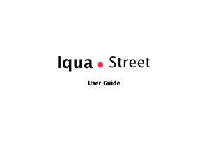 Handleiding Iqua Street Koptelefoon