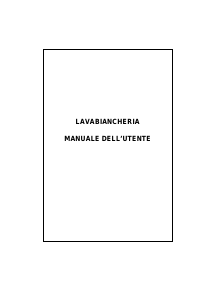 Manuale Bompani BI02900/E Lavatrice