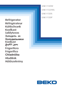 Bedienungsanleitung BEKO GNEV122WG Kühl-gefrierkombination