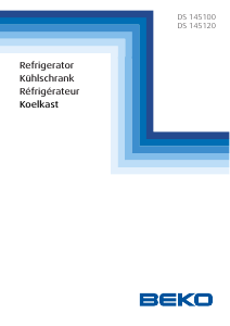 Bedienungsanleitung BEKO DS145100 Kühl-gefrierkombination