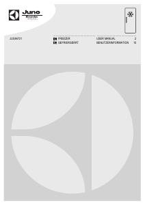 Bedienungsanleitung Juno-Electrolux JUG94721 Gefrierschrank