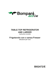 Manuale Bompani BI02472/E Frigorifero