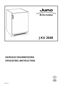 Manual Juno-Electrolux JKU2048 Refrigerator