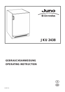 Manual Juno-Electrolux JKU2438 Refrigerator