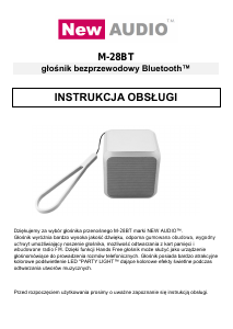 Instrukcja New Audio M-28BT Głośnik