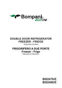 Manual Bompani BI02476/E Fridge-Freezer