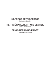 Manuale Bompani BO340NF Frigorifero-congelatore