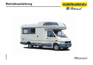 Bedienungsanleitung Karmann Missouri 635 LB (Volkswagen) (2002) Wohnmobil