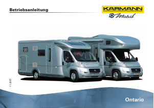 Bedienungsanleitung Karmann Ontario 725 TI (Fiat) (2007) Wohnmobil