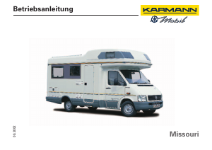 Bedienungsanleitung Karmann Missouri 635 SL (Volkswagen) (2002) Wohnmobil