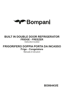 Handleiding Bompani BO06443/E Koel-vries combinatie