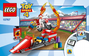 Käyttöohje Lego set 10767 Toy Story 4 Duke Caboomin temppushow
