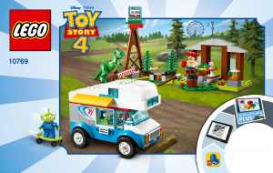 Brugsanvisning Lego set 10769 Toy Story 4 Autocamperferie